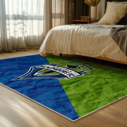 mls seattle sounders fc soccer team logo sport carpet area rug home decor gift idea for fans bedroom ssfc98