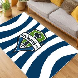 MLS Seattle Sounders Fc Soccer Team Logo Sport Carpet Area Rug Home Decor Gift Idea For Fans SSFC10