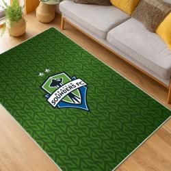 MLS Seattle Sounders Fc Soccer Team Logo Sport Carpet Area Rug Home Decor Gift Idea For Fans SSFC105