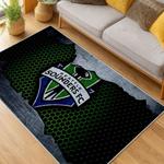 mls seattle sounders fc soccer team logo sport carpet area rug home decor gift idea for fans living room ssfc107