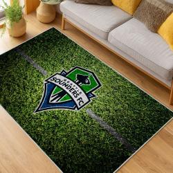 MLS Seattle Sounders Fc Soccer Team Logo Sport Carpet Area Rug Home Decor Gift Idea For Fans SSFC12