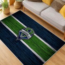 MLS Seattle Sounders Fc Soccer Team Logo Sport Carpet Area Rug Home Decor Gift Idea For Fans SSFC14