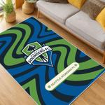 mls seattle sounders fc soccer team logo sport carpet area rug home decor gift idea for fans living room ssfc18