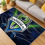 mls seattle sounders fc soccer team logo sport carpet area rug home decor gift idea for fans living room ssfc19