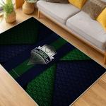 mls seattle sounders fc soccer team logo sport carpet area rug home decor gift idea for fans living room ssfc20