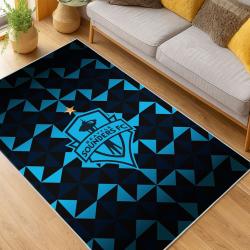 MLS Seattle Sounders Fc Soccer Team Logo Sport Carpet Area Rug Home Decor Gift Idea For Fans SSFC21
