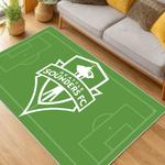 mls seattle sounders fc soccer team logo sport carpet area rug home decor gift idea for fans living room ssfc24