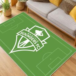 MLS Seattle Sounders Fc Soccer Team Logo Sport Carpet Area Rug Home Decor Gift Idea For Fans SSFC24