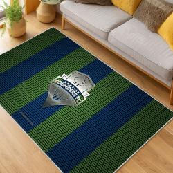 MLS Seattle Sounders Fc Soccer Team Logo Sport Carpet Area Rug Home Decor Gift Idea For Fans SSFC30
