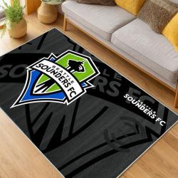 MLS Seattle Sounders Fc Soccer Team Logo Sport Carpet Area Rug Home Decor Gift Idea For Fans SSFC33