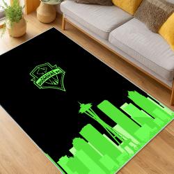 MLS Seattle Sounders Fc Soccer Team Logo Sport Carpet Area Rug Home Decor Gift Idea For Fans SSFC44