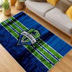 mls seattle sounders fc soccer team logo sport carpet area rug home decor gift idea for fans living room ssfc45
