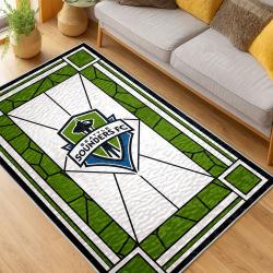MLS Seattle Sounders Fc Soccer Team Logo Sport Carpet Area Rug Home Decor Gift Idea For Fans SSFC47