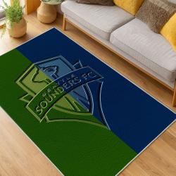 MLS Seattle Sounders Fc Soccer Team Logo Sport Carpet Area Rug Home Decor Gift Idea For Fans SSFC56