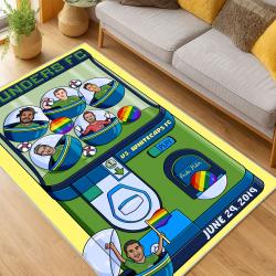 MLS Seattle Sounders Fc Soccer Team Logo Sport Carpet Area Rug Home Decor Gift Idea For Fans SSFC57