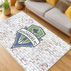 MLS Seattle Sounders Fc Soccer Team Logo Sport Carpet Area Rug Home Decor Gift Idea For Fans SSFC62