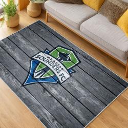MLS Seattle Sounders Fc Soccer Team Logo Sport Carpet Area Rug Home Decor Gift Idea For Fans SSFC63