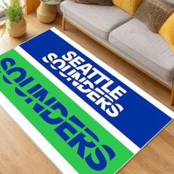 MLS Seattle Sounders Fc Soccer Team Logo Sport Carpet Area Rug Home Decor Gift Idea For Fans SSFC70