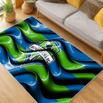mls seattle sounders fc soccer team logo sport carpet area rug home decor gift idea for fans living room ssfc71