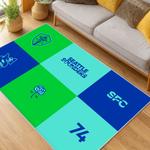 mls seattle sounders fc soccer team logo sport carpet area rug home decor gift idea for fans living room ssfc74
