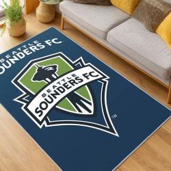 MLS Seattle Sounders Fc Soccer Team Logo Sport Carpet Area Rug Home Decor Gift Idea For Fans SSFC85