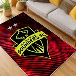 mls seattle sounders fc soccer team logo sport carpet area rug home decor gift idea for fans living room ssfc89