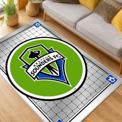 MLS Seattle Sounders Fc Soccer Team Logo Sport Carpet Area Rug Home Decor Gift Idea For Fans SSFC9