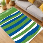 mls seattle sounders fc soccer team logo sport carpet area rug home decor gift idea for fans living room ssfc93