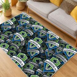 MLS Seattle Sounders Fc Soccer Team Logo Sport Carpet Area Rug Home Decor Gift Idea For Fans SSFC96