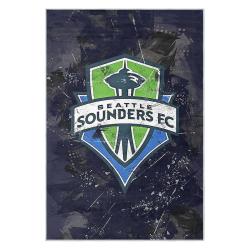 mls seattle sounders fc soccer team logo sport carpet area rug home decor gift idea for fans ssfc100