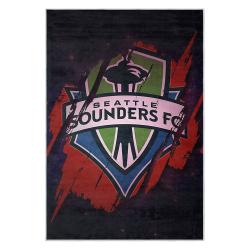 mls seattle sounders fc soccer team logo sport carpet area rug home decor gift idea for fans ssfc103