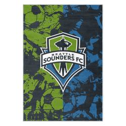 mls seattle sounders fc soccer team logo sport carpet area rug home decor gift idea for fans ssfc104