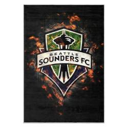 mls seattle sounders fc soccer team logo sport carpet area rug home decor gift idea for fans ssfc15