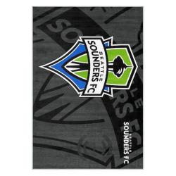 mls seattle sounders fc soccer team logo sport carpet area rug home decor gift idea for fans ssfc33