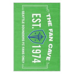 mls seattle sounders fc soccer team logo sport carpet area rug home decor gift idea for fans ssfc36