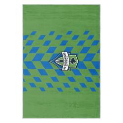 mls seattle sounders fc soccer team logo sport carpet area rug home decor gift idea for fans ssfc40