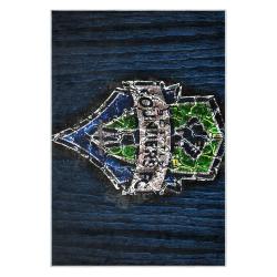 mls seattle sounders fc soccer team logo sport carpet area rug home decor gift idea for fans ssfc41