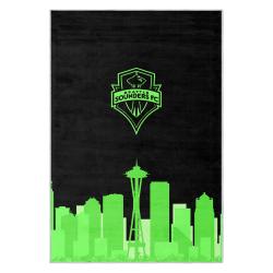 mls seattle sounders fc soccer team logo sport carpet area rug home decor gift idea for fans ssfc44