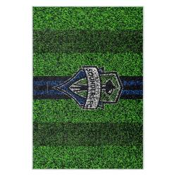 mls seattle sounders fc soccer team logo sport carpet area rug home decor gift idea for fans ssfc49