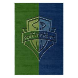 mls seattle sounders fc soccer team logo sport carpet area rug home decor gift idea for fans ssfc56