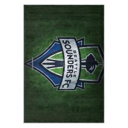 mls seattle sounders fc soccer team logo sport carpet area rug home decor gift idea for fans ssfc66