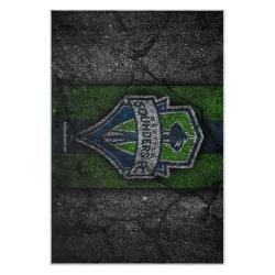 mls seattle sounders fc soccer team logo sport carpet area rug home decor gift idea for fans ssfc8