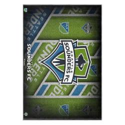 mls seattle sounders fc soccer team logo sport carpet area rug home decor gift idea for fans ssfc94