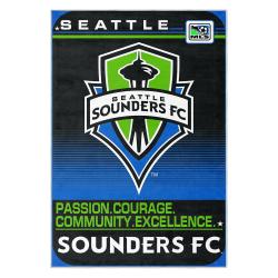 mls seattle sounders fc soccer team logo sport carpet area rug home decor gift idea for fans ssfc95