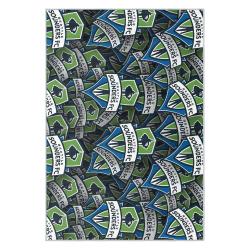 mls seattle sounders fc soccer team logo sport carpet area rug home decor gift idea for fans ssfc96