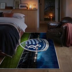 mls sporting kansas city area rug non slip soccer carpet home decor gift idea for fans bedroom skc23