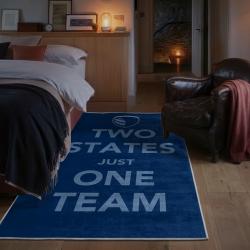 mls sporting kansas city area rug non slip soccer carpet home decor gift idea for fans bedroom skc26