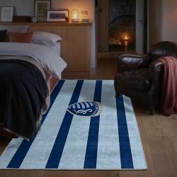 mls sporting kansas city area rug non slip soccer carpet home decor gift idea for fans bedroom skc27