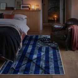 mls sporting kansas city area rug non slip soccer carpet home decor gift idea for fans bedroom skc29