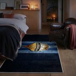 mls sporting kansas city area rug non slip soccer carpet home decor gift idea for fans bedroom skc3